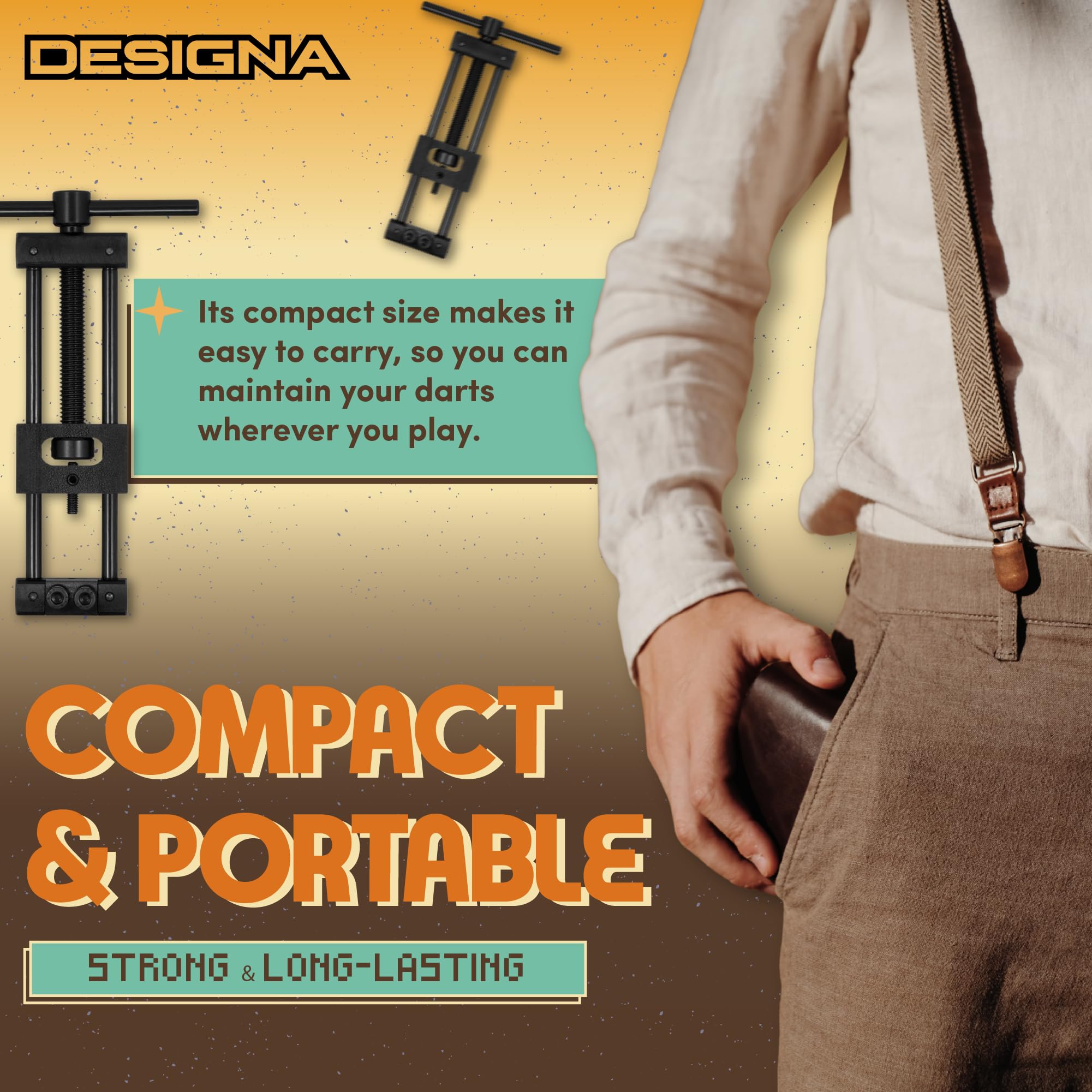 Designa R4 Pro Dart Repointing Tool – Professional Steel Tip Repointer