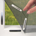 EASYmaxx Magnetic Fly Screen for Windows | 150x130 cm Mosquito Net