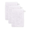 Möve Premium Cotton Wash Glove - Snow White 15x20cm - Pack of 3