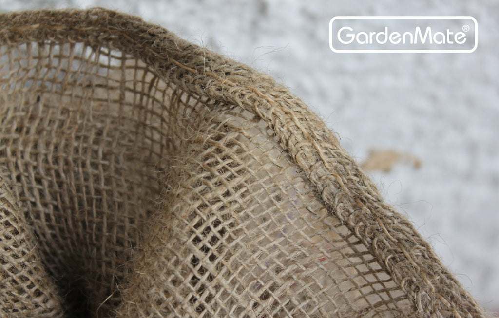 GardenMate 10-Pack Jute Hessian Sacks – 105x60cm Burlap Storage Bags