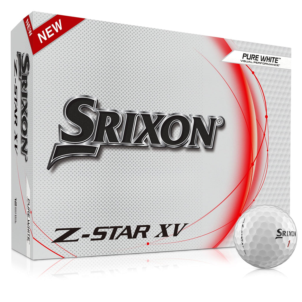 Srixon Z-Star XV 8 Golf Balls – 1 Dozen 4-Piece Urethane Tour Level