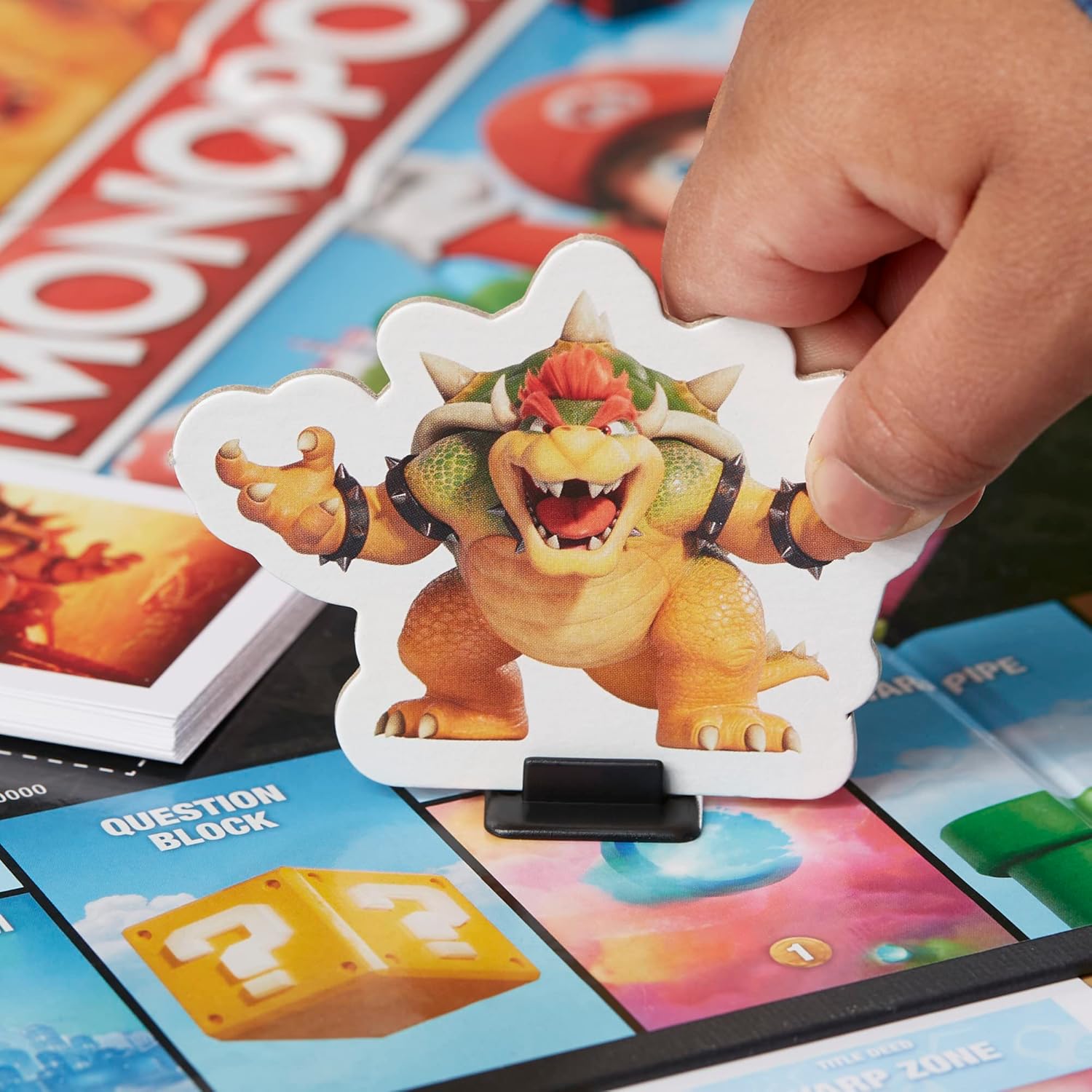 Monopoly: The Super Mario Bros. Movie Edition Board Game by Snaps
