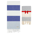 Turkish Beach Towel | Organic Cotton Sand-Free Peshtemal