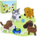 Dog Crochet Kit for Beginners – 4-Piece Amigurumi Animal Set