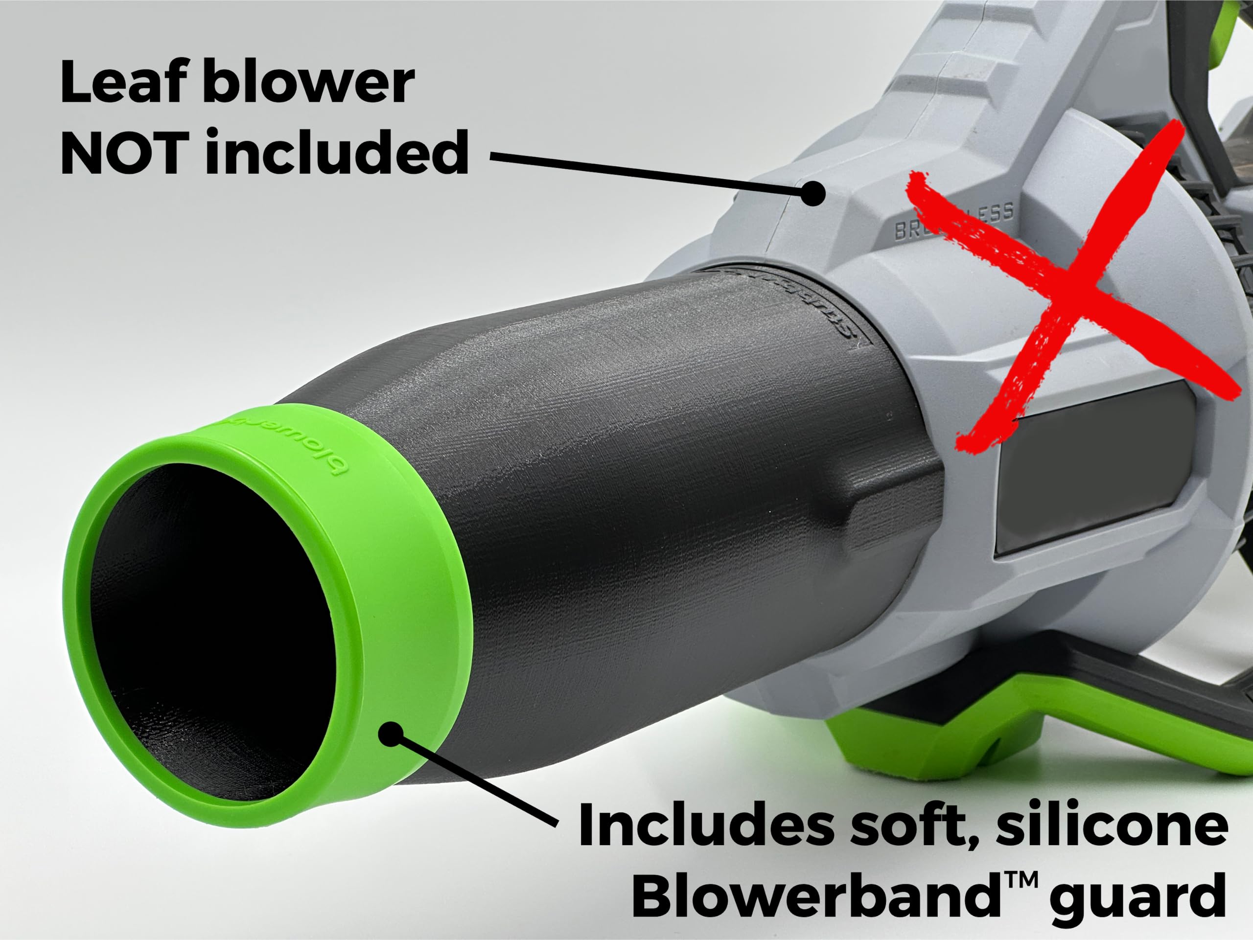 Stubby Nozzle Co. Car Drying Nozzle for EGO Leaf Blowers (530-765 Models)