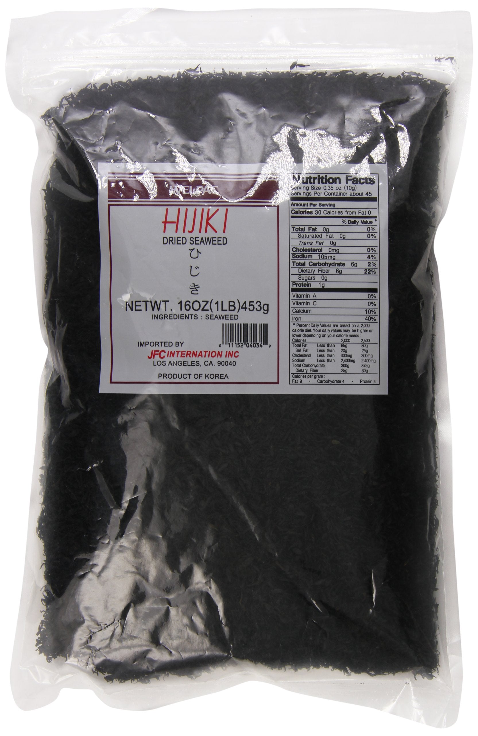 Welpac Hijiki Dried Seaweed – Premium Japanese Sea Vegetable, 16oz