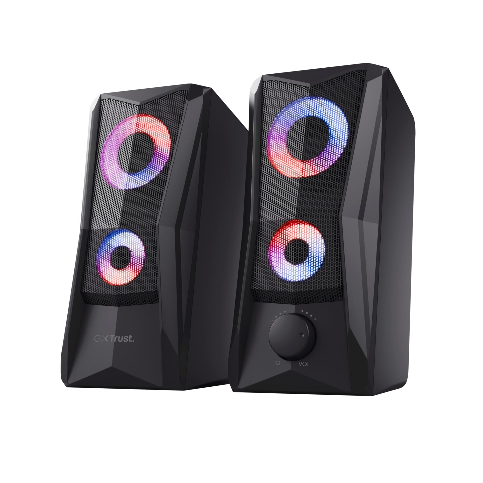 Trust Gaming GXT 606B Javv PC Speakers | RGB 12W USB Sound System
