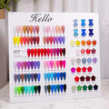 Acrylic Nail Polish Display Board - 120 Color Chart Book