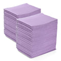 ATOMUS 125Pcs Disposable Tattoo Tablecloths | Waterproof Dental Bibs - Purple