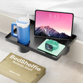 BedShelfie Bedside Shelf - Clip On Floating Nightstand with Cup Holder