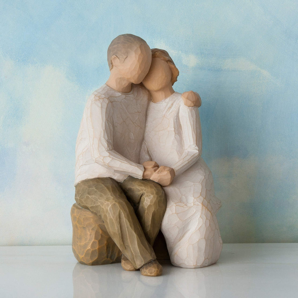 Willow Tree Anniversary Figurine – Hand-Painted Resin Sculpture, 6-Inch
