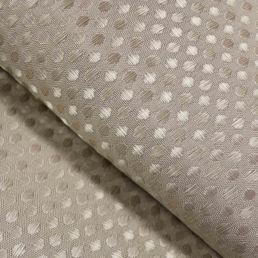 Douceur d'Intérieur Quartz Shower Curtain with Hooks 100% Polyester Taupe 180cm x 200cm