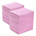 ATOMUS 125Pcs Disposable Tattoo Tablecloths | Waterproof Dental Bibs - Pink