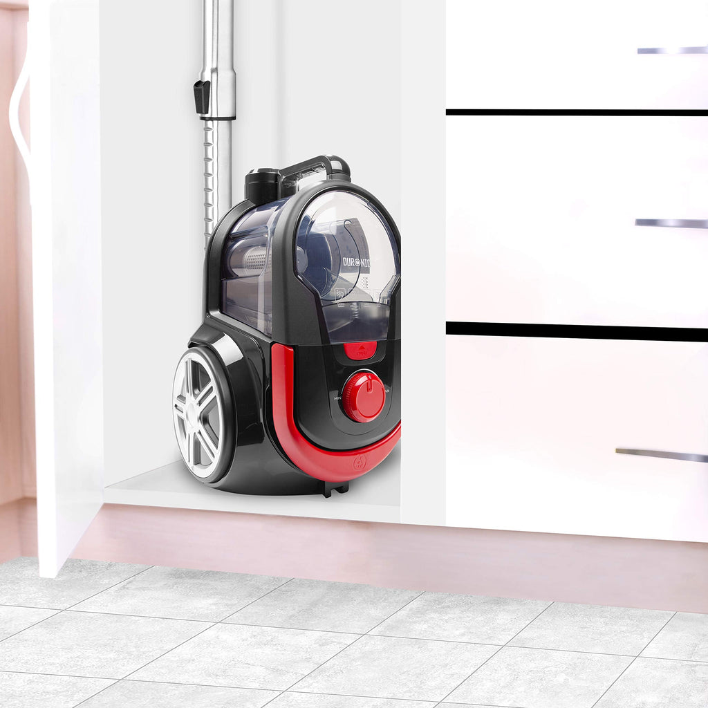 Duronic VC7020 Bagless Cylinder Vacuum Cleaner | 700W HEPA Cyclonic