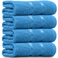 Towelogy Egyptian Cotton Face Cloths – 500 GSM Luxury Washcloths, 4 Pack