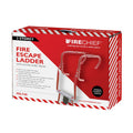 3 Storey Fire Escape Ladder – 23.9ft Anti-Slip Metal