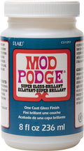 Mod Podge Super Thick Gloss Finish Decoupage Glue and Sealer, 236 ml