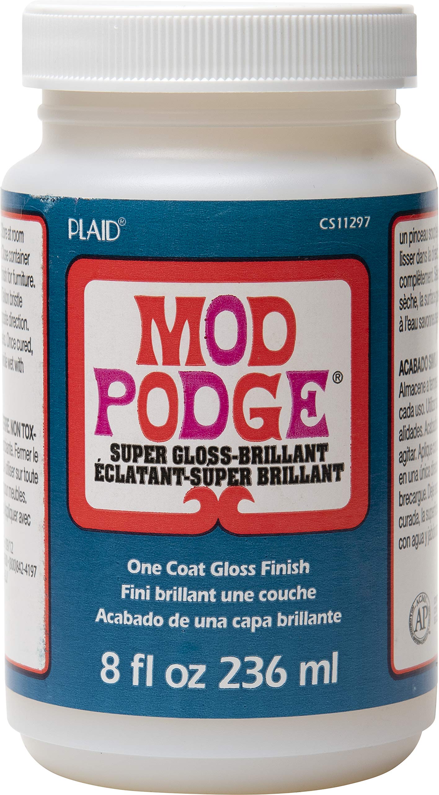 Mod Podge Super Thick Gloss Finish Decoupage Glue and Sealer, 236 ml
