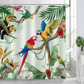 Bonhause Tropical Bird Shower Curtain | Waterproof Polyester – 180x200cm