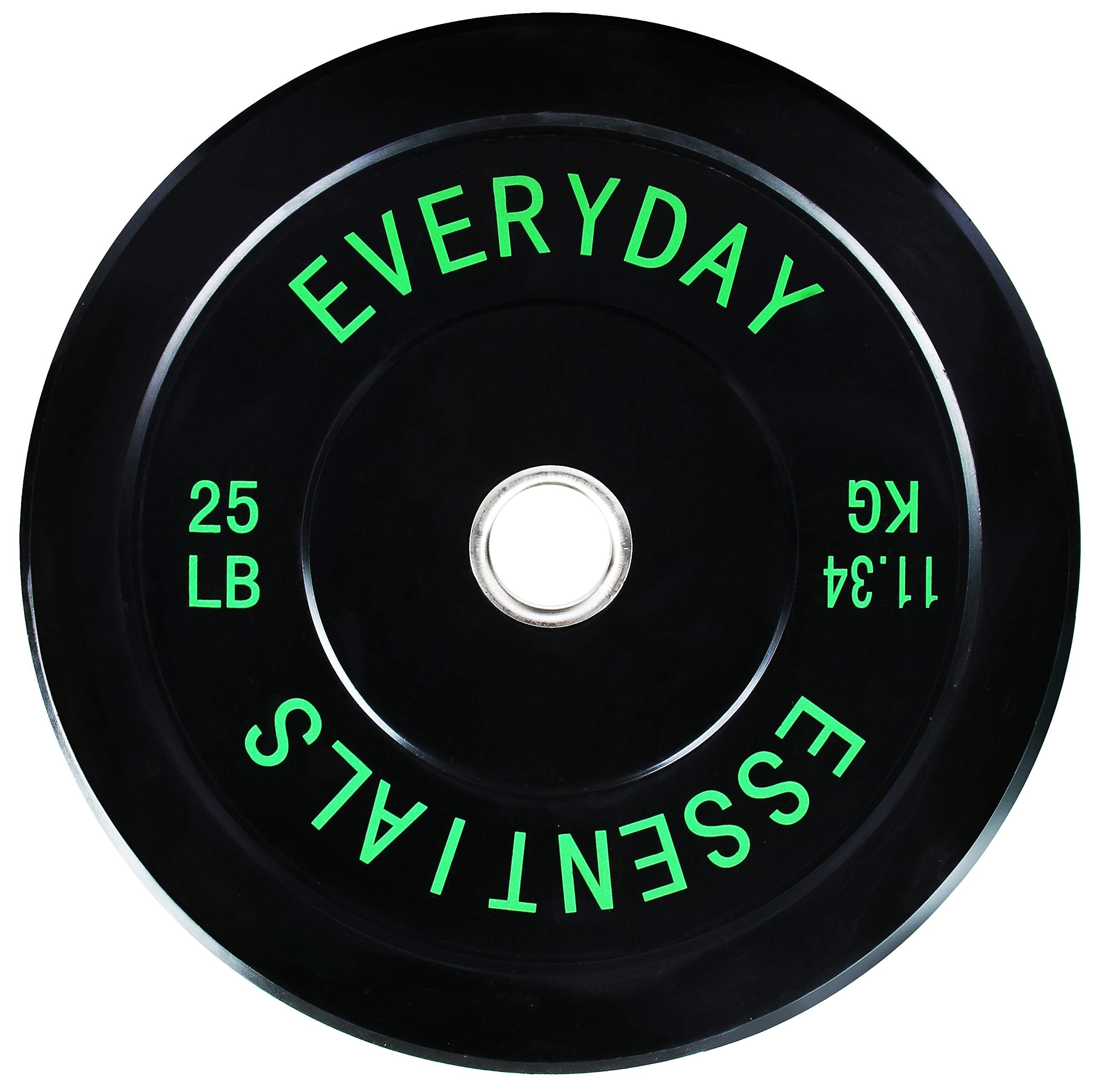 Jolof Store Olympic Bumper Plate – Color Coded Rubber Weight with Steel Hub