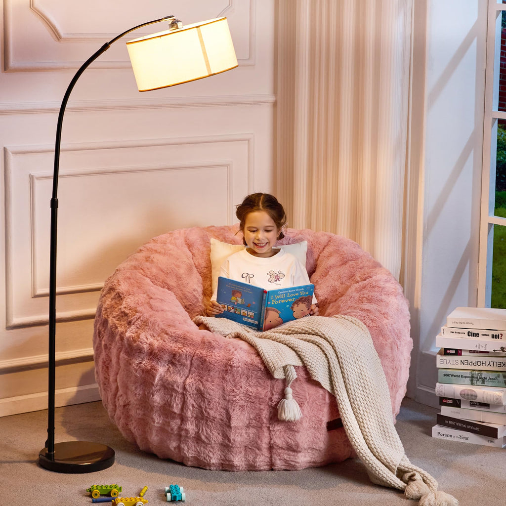 Hobestluk Large Bean Bag Chair for Adults Donut-Shaped Comfy Sofa Couch - image 3