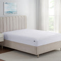 Serta Soft Top Mattress Topper, 76" x 80" Odor-Preventing and Stain-Resistant Waterproof Mattress Protector, 18" Elastic Deep Pocket for Secure Fit - image 1