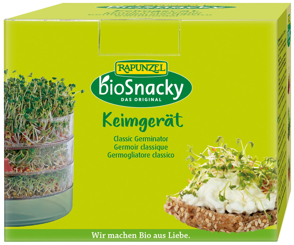 Rapunzel BioSnacky Germinator – 3-Tier Seed Sprouter for Organic Sprouts