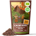 NaturaleBio Organic Raw Cacao Nibs – 400g Pure Vegan Superfood