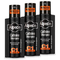 Alpecin C1 Black Edition Caffeine Shampoo - 3 x 250ml - Hair Growth