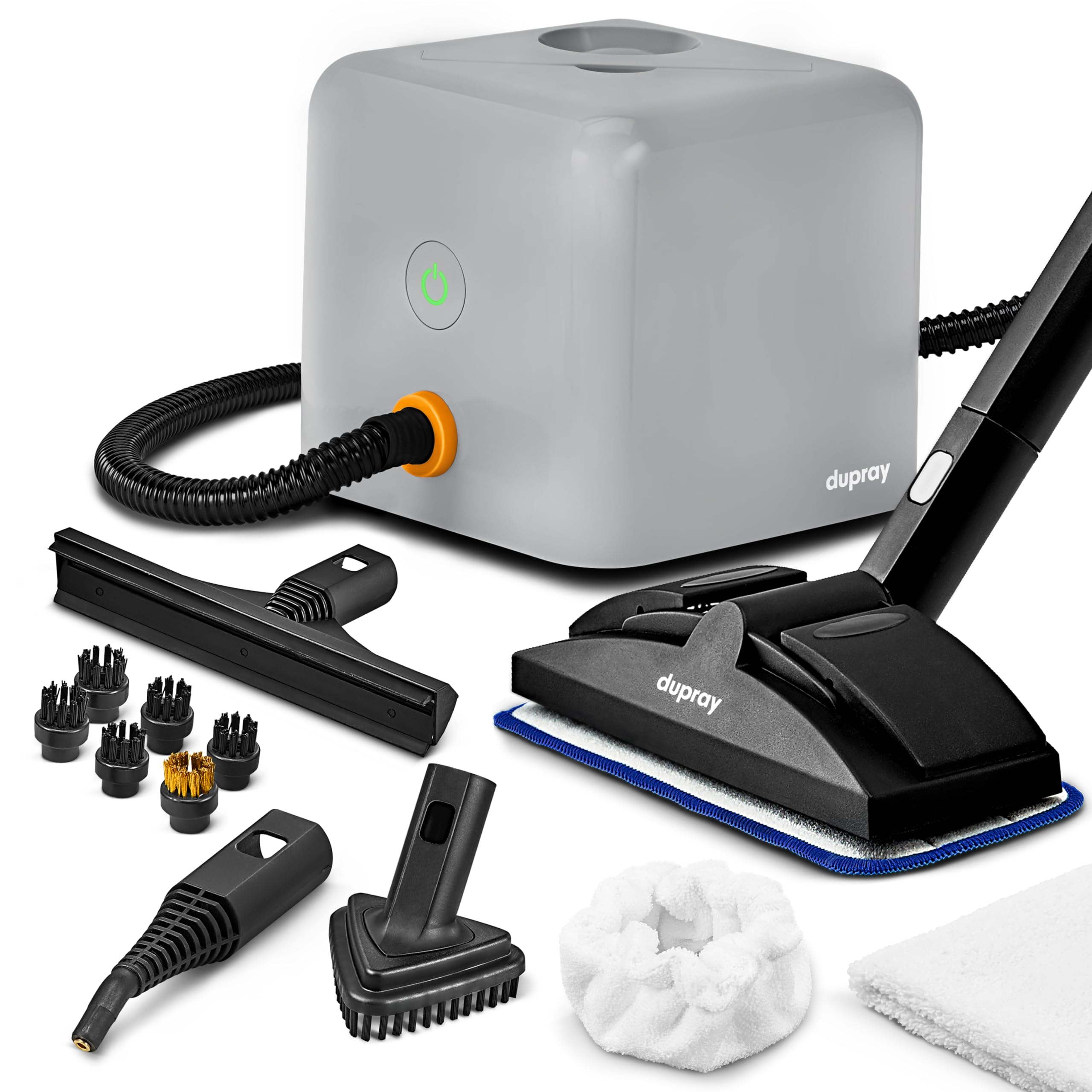 Dupray Neat Plus Steam Cleaner - Multi-Purpose 17-Piece Accessory Kit