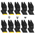 100PCS Titanium Oscillating Multi Tool Blades Set with Bag