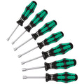 Wera 395 HO/7 SM Kraftform Hollow Shaft Nutspinner Set - 7 Piece