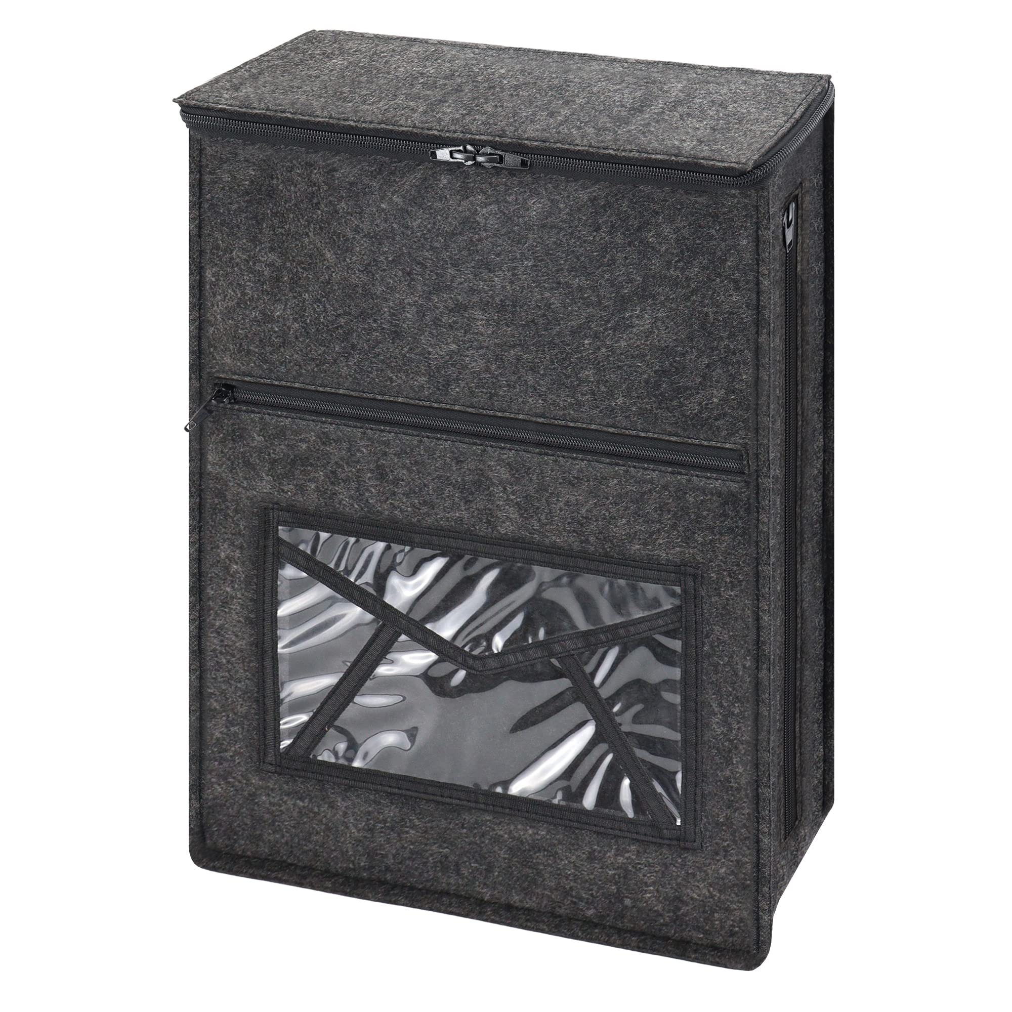 Jolof Store Grey Felt Letter Box Catcher for Front Door Mail