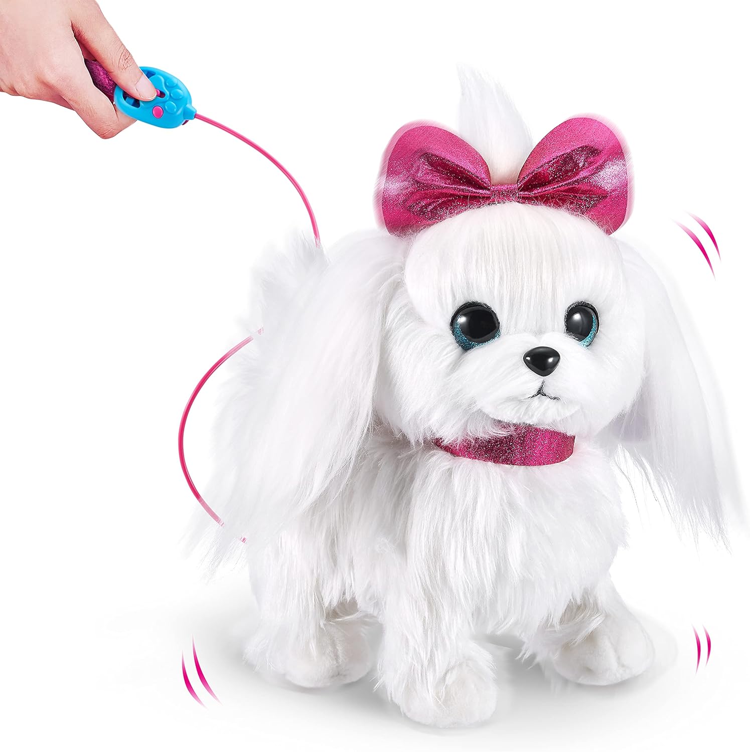 Pets Alive Lil' Paw Paw Walking Puppy – Interactive Maltese Plush Toy