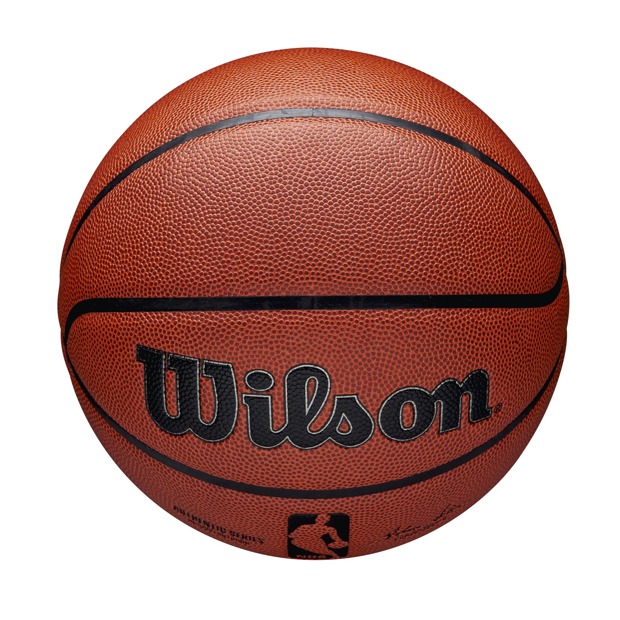 Wilson NBA Authentic Series Basketball | Size 7 Composite Leather Brown