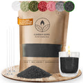 Comforder Scented Candle Sand - 400g Musk Wax Granules with 4 Wicks