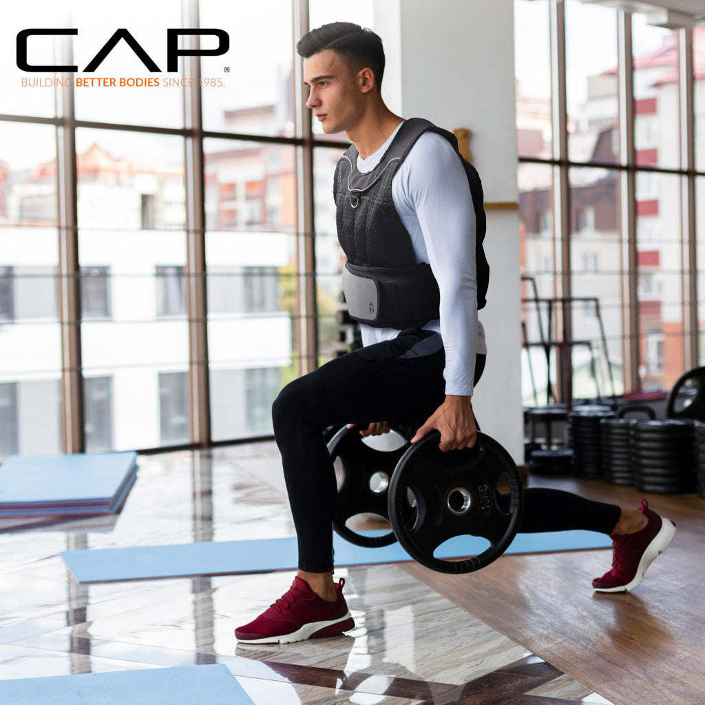 Cap Barbell Adjustable Weighted Vest | 20-Pound Breathable Mesh Vest