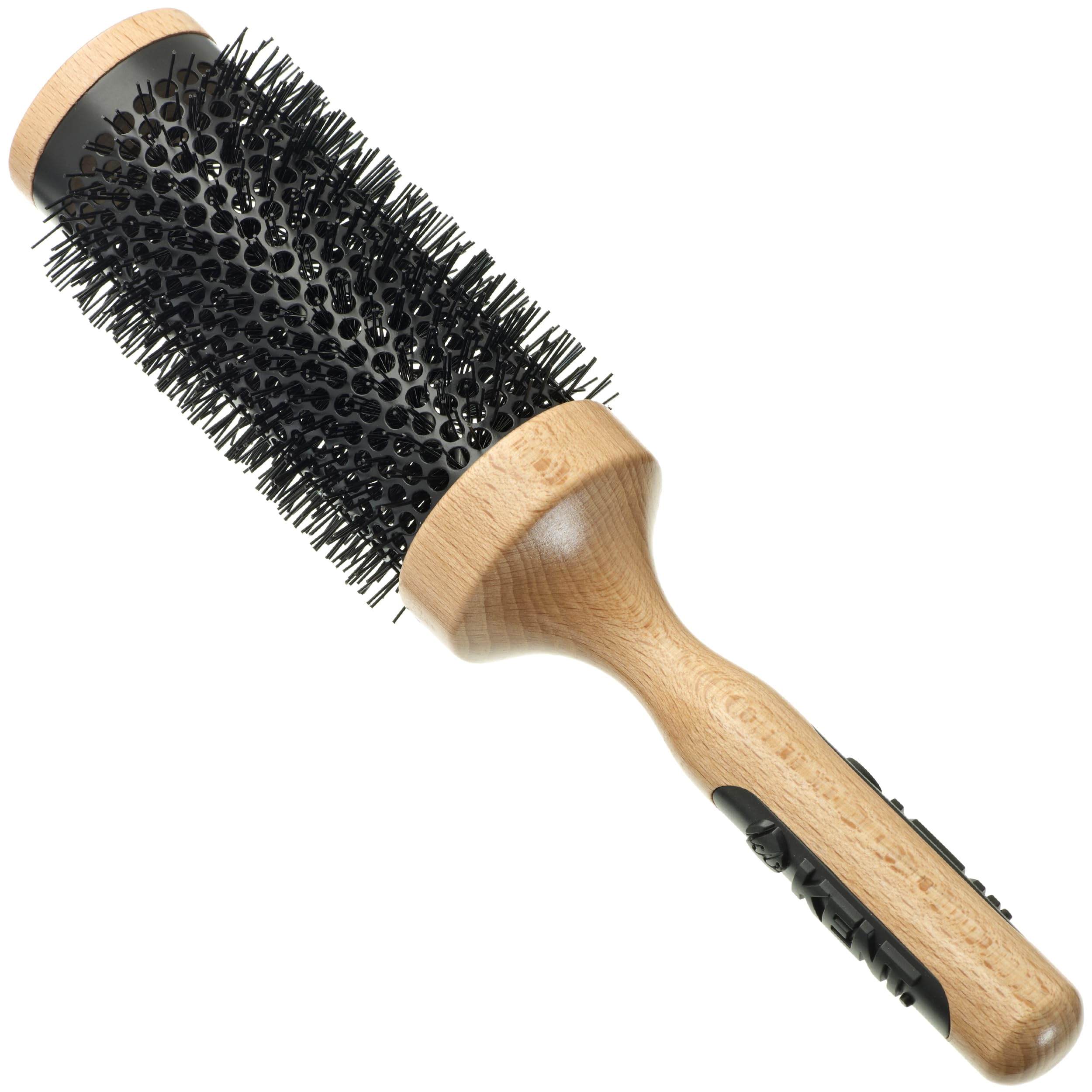 Kent Brushes PF13 Ceramic Round Brush – 56mm Radial for Long Hair Styling