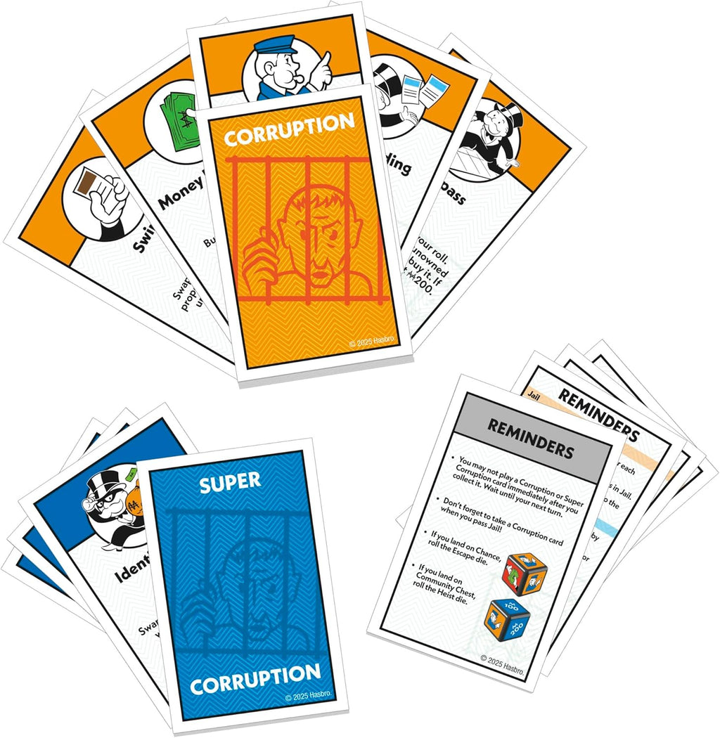 Snaps Monopoly Classic Board Game – Family Strategy Game with 8 Tokens