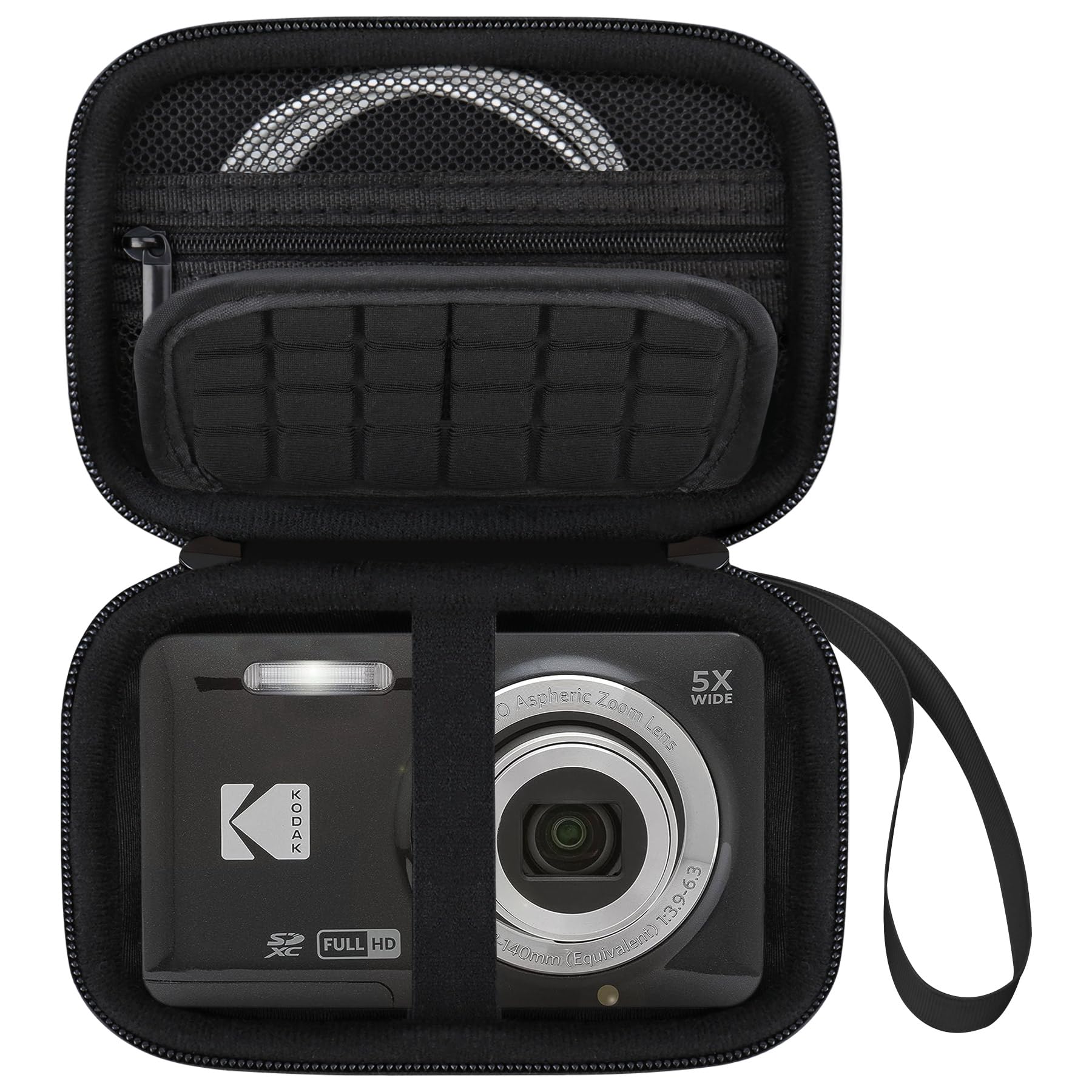 Elonbo Camera Case for Kodak PIXPRO FZ55 FZ53 FZ45 – Travel Storage Bag