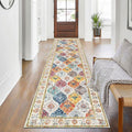 SHACOS Vintage Hallway Runner Rug – Non-Slip Washable 60x240cm