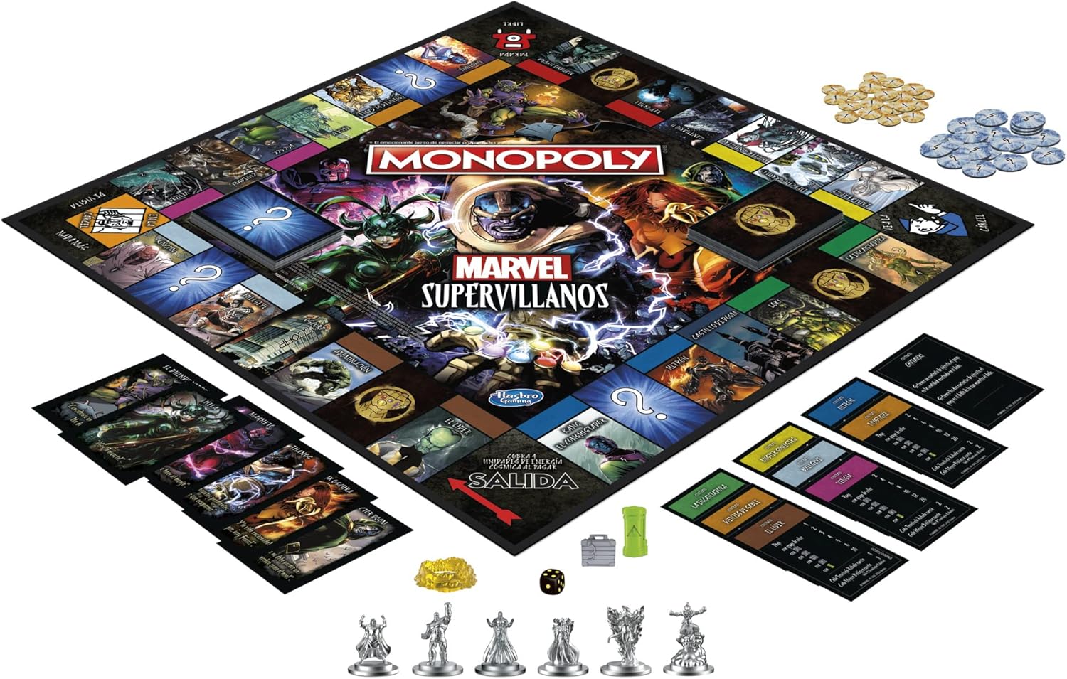 Monopoly: Marvel Super Villains Edition Board Game by Snaps