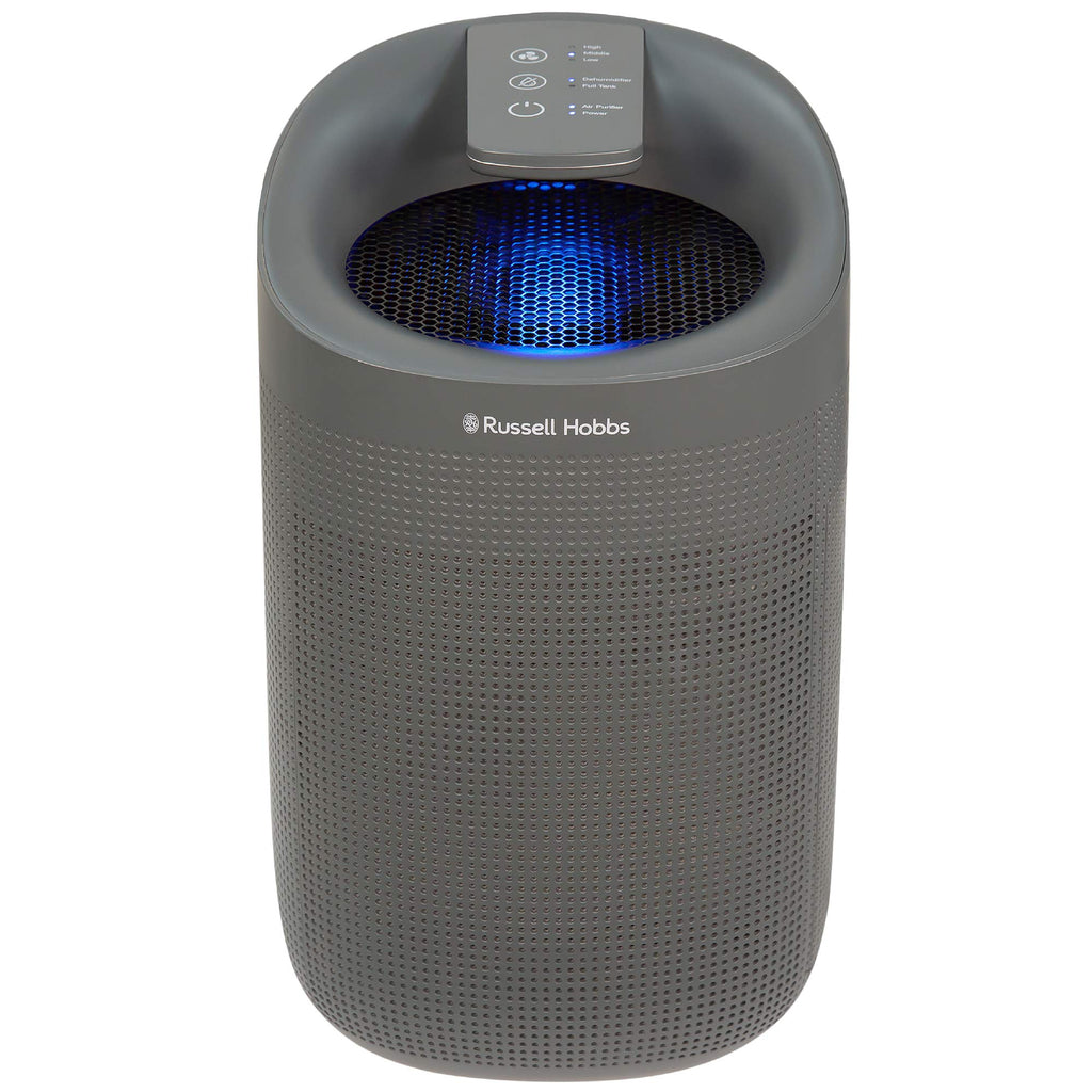 Russell Hobbs RHDH1101G 2-in-1 Dehumidifier & Air Purifier - Grey