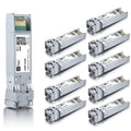 10G SFP+ Multimode LC Fiber Transceiver - 10-Pack, 300m