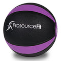 ProsourceFit Weighted Medicine Ball | Textured Rubber Core Strength Ball