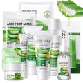 Leogony 10-Piece Aloe Vera Skincare Gift Set for Teenage Girls and Women