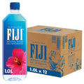 FIJI Water Artesian Bottled Water – 1L (33.8oz) Bottles, Pack of 12