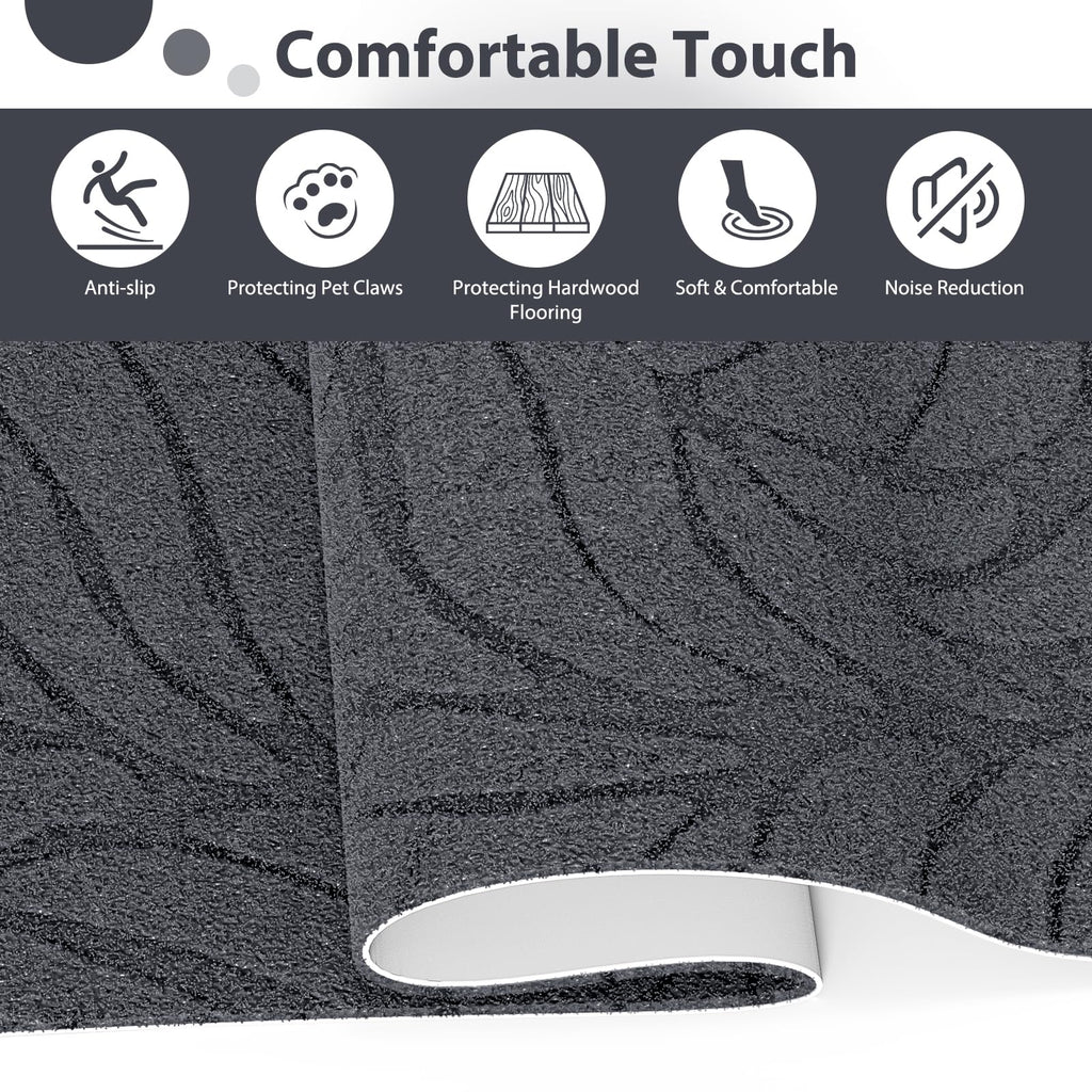 Fixmend Non-Slip Stair Treads – 15-Pack Washable Carpet Runners, Grey