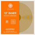 Jolof Store 50x 12 Inch Anti-Static Vinyl Record Sleeves – Poly Lined