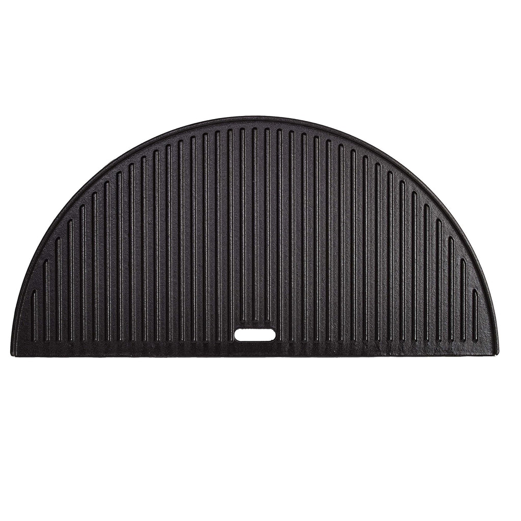 Kamado Joe Big Joe Reversible Cast Iron Griddle – Half Moon Grill Plate